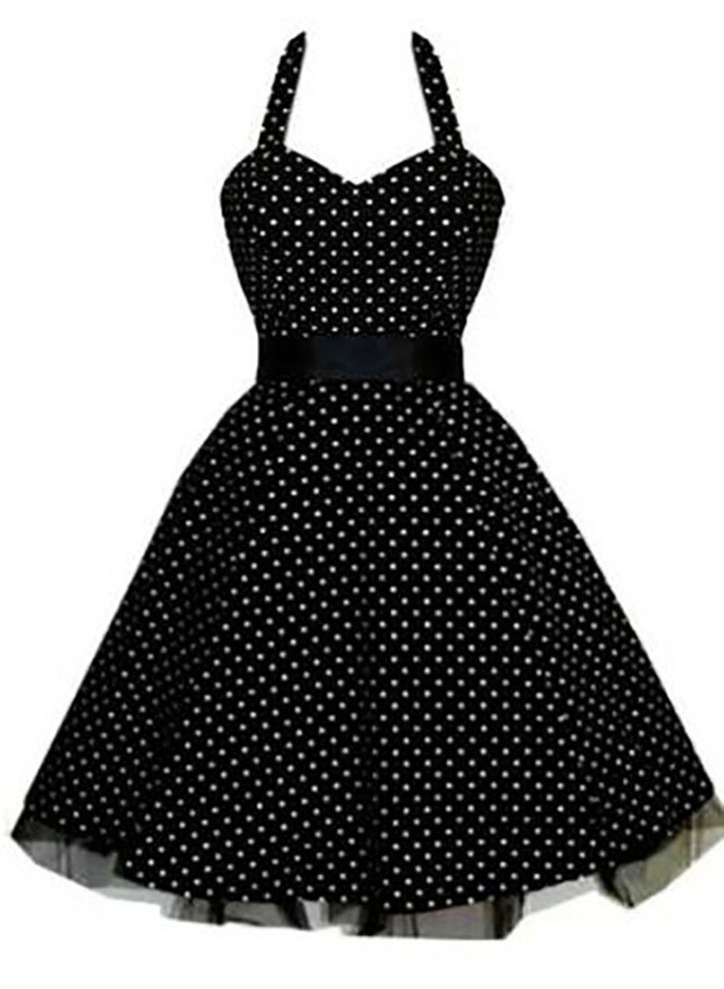 Laundry Bag Women/'s Audrey Hepburn 1950/'s Rockabilly Dress