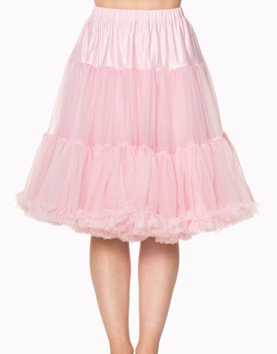 AW BRIDAL Women 50s Petticoat Skirts Rockabilly Retro Underskirt Crinoline Tutu Dress
