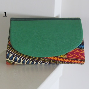 Small Dark Green Dashiki Purse (SDC1)
