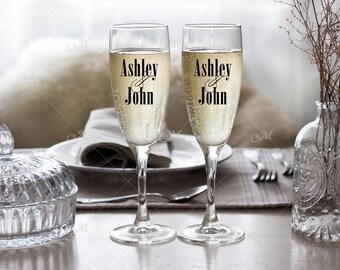 Download Glassware Mockup Stock Photo 3 Jpeg Champagne Flutes Packaging Mockups Templates PSD Mockup Templates