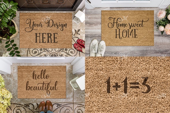 Doormat Mockup Bundle Psd Mockup Photo