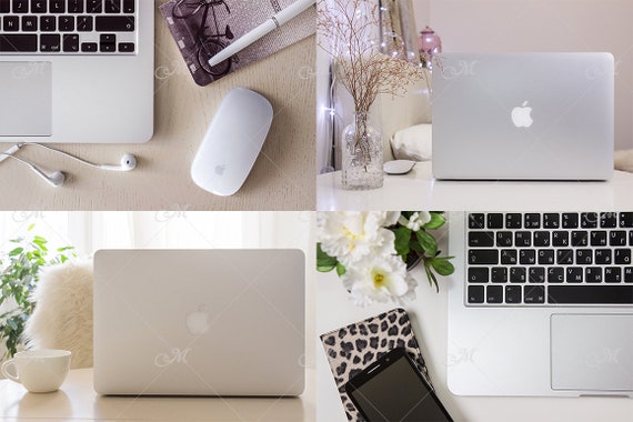 Macbook Mockup Bundle Vol1 Jpeg Four Mockups In