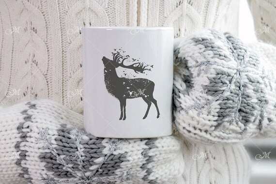 Mug And Mittens Mockup Psd Smart Jpeg Winter Mug And Mittens Mockup Psd Smart Jpeg Winter