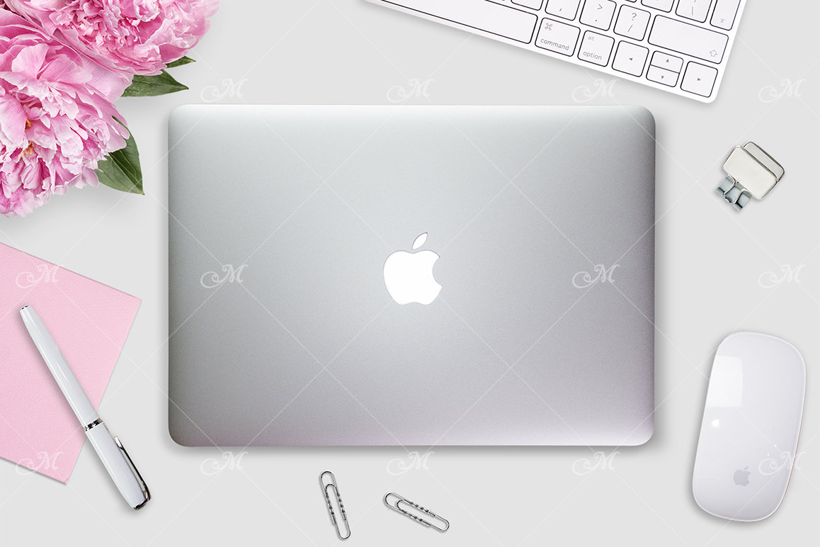 Download Macbook Smart Cover PSD Mockup JPEG. Mock-up of Macbook | Etsy