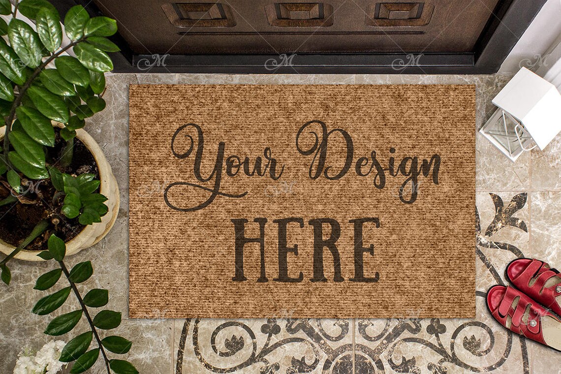 Download Doormat Mock-up / PSD JPG PNG / Mock-up / Photo mockup | Etsy