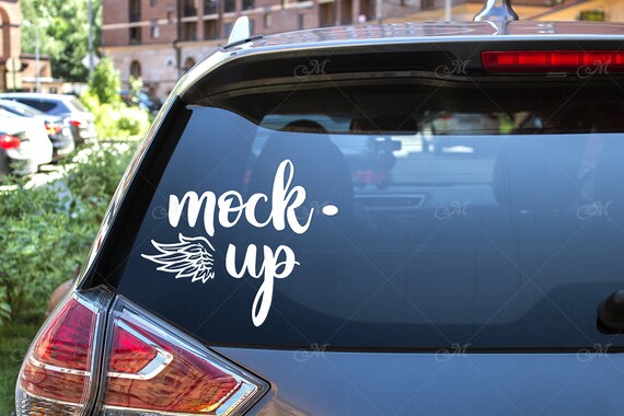 Download Rear Window Car Mock Up Psdjpeg Etsy
