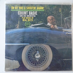 Count Basie On My Way and Shoutin&#39; Again! Vinyl LP 1962 Verve Records Near Mint