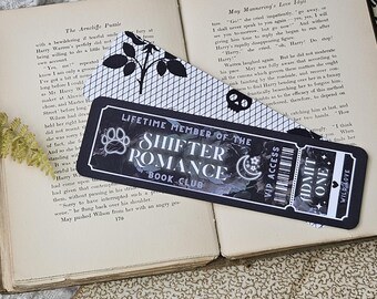 Shifter Romance Book Club Ticket Bookmark