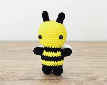 CROCHET PATTERN in English - Bee - Baby #2 - Babies Collection - Amigurumi Toy - Instant PDF Download