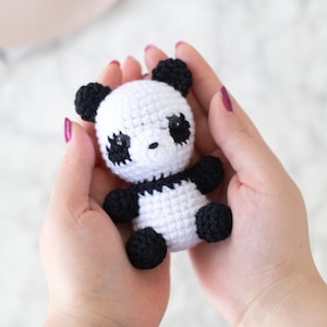 Panda Baby 14 Digital Crochet Pattern in English Instant PDF Download image 1