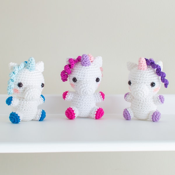 Unicorn - Baby #11 - Digital Crochet Pattern in English - Instant PDF Download