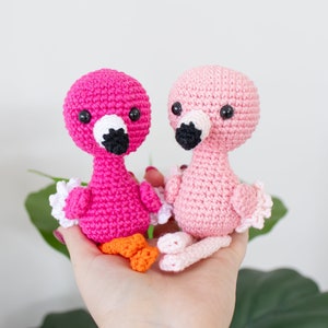 Flamingo Baby 32 Digital Crochet Pattern in English Instant PDF Download image 1