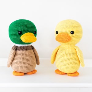Phoenix the Lovely Duck - Digital Crochet Pattern in English, Amigurumi Pattern - Instant PDF Download