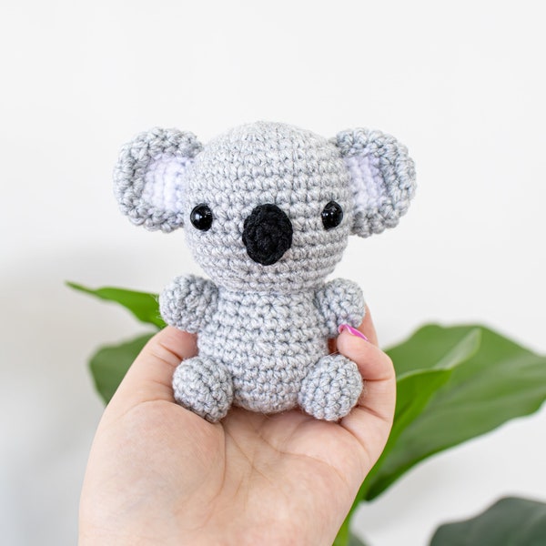 Koala - Bébé #3 - Modèle de crochet en anglais - Amigurumi, Crochet, Crochet, Tutoriel PDF - Téléchargement PDF instantané