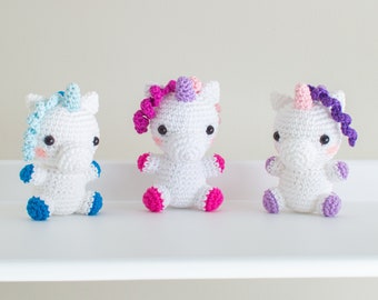 Unicorn - Baby #11 - Digital Crochet Pattern in English - Instant PDF Download