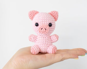 Pig - Baby #33 - Crochet Pattern in English - Babies Collection - Amigurumi - Instant PDF Download