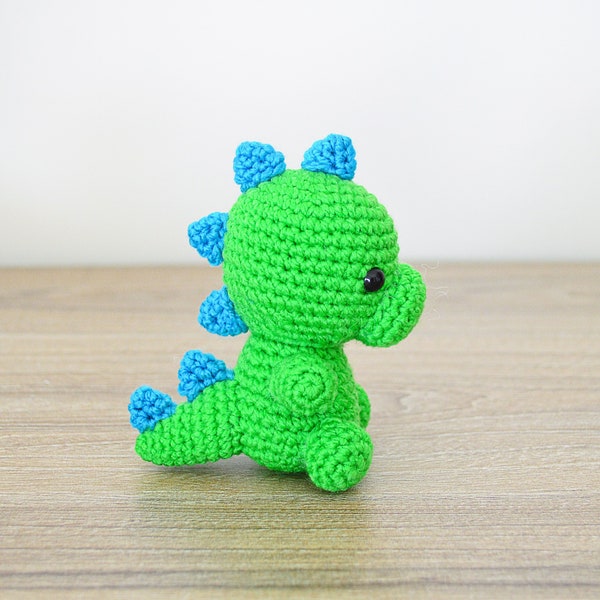 Dinosaur - Baby #5 - Digital Crochet Pattern in English - Instant PDF Download