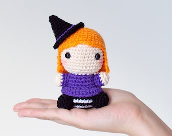 Witch - Baby #42 - Crochet Pattern in English - Babies Collection - Amigurumi - Instant PDF Download