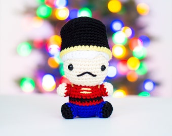 CROCHET PATTERN in English - Nutcracker - Baby #22 - Babies Collection - Amigurumi Toy - Instant PDF Download