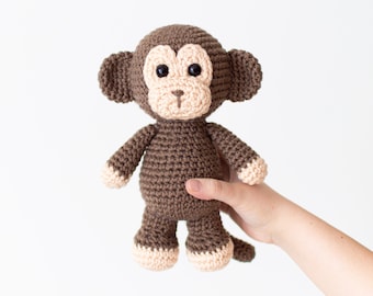 Pierre the Lovely Monkey - Crochet Pattern in English - Amigurumi Pattern - Instant PDF Download