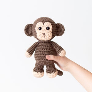 Pierre the Lovely Monkey - Crochet Pattern in English - Amigurumi Pattern - Instant PDF Download