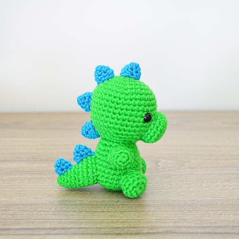 Dinosaur Baby 5 Digital Crochet Pattern in English Instant PDF Download image 1