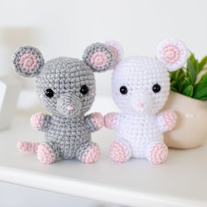 Mouse Baby 37 Digital Crochet Pattern in English Instant PDF Download image 2