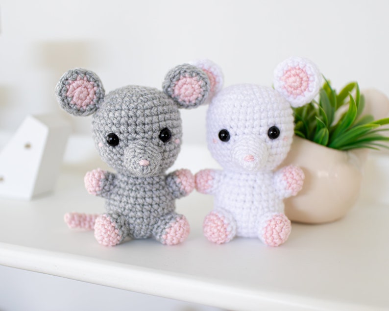 Mouse Baby 37 Digital Crochet Pattern in English Instant PDF Download image 2