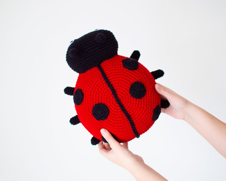 Ruby the Friendly Ladybug Crochet Pattern in English Amigurumi Pattern Instant PDF Download image 5