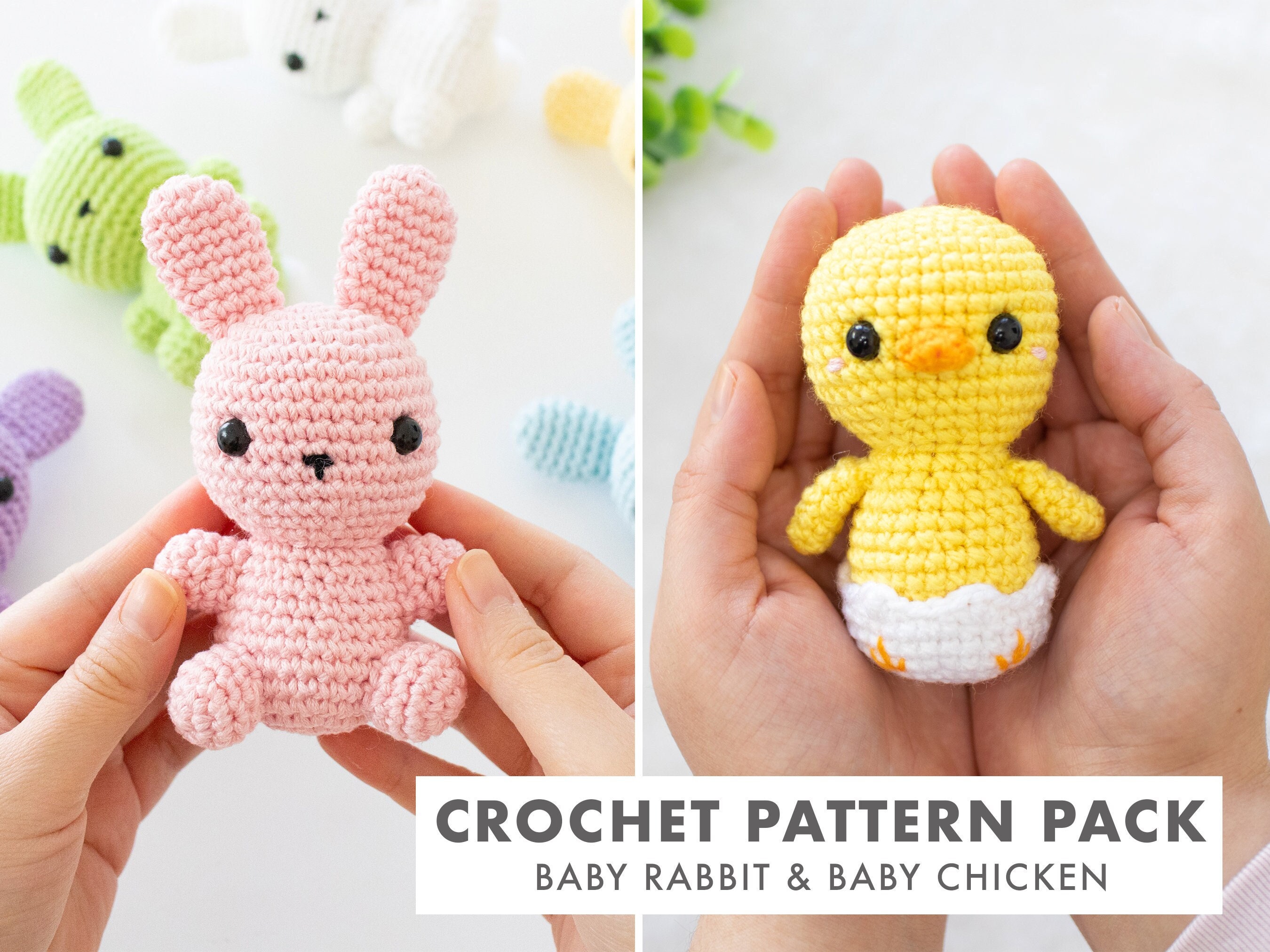 Crochet Pattern: Spring Chicks, PDF Amigurumi Pattern – A