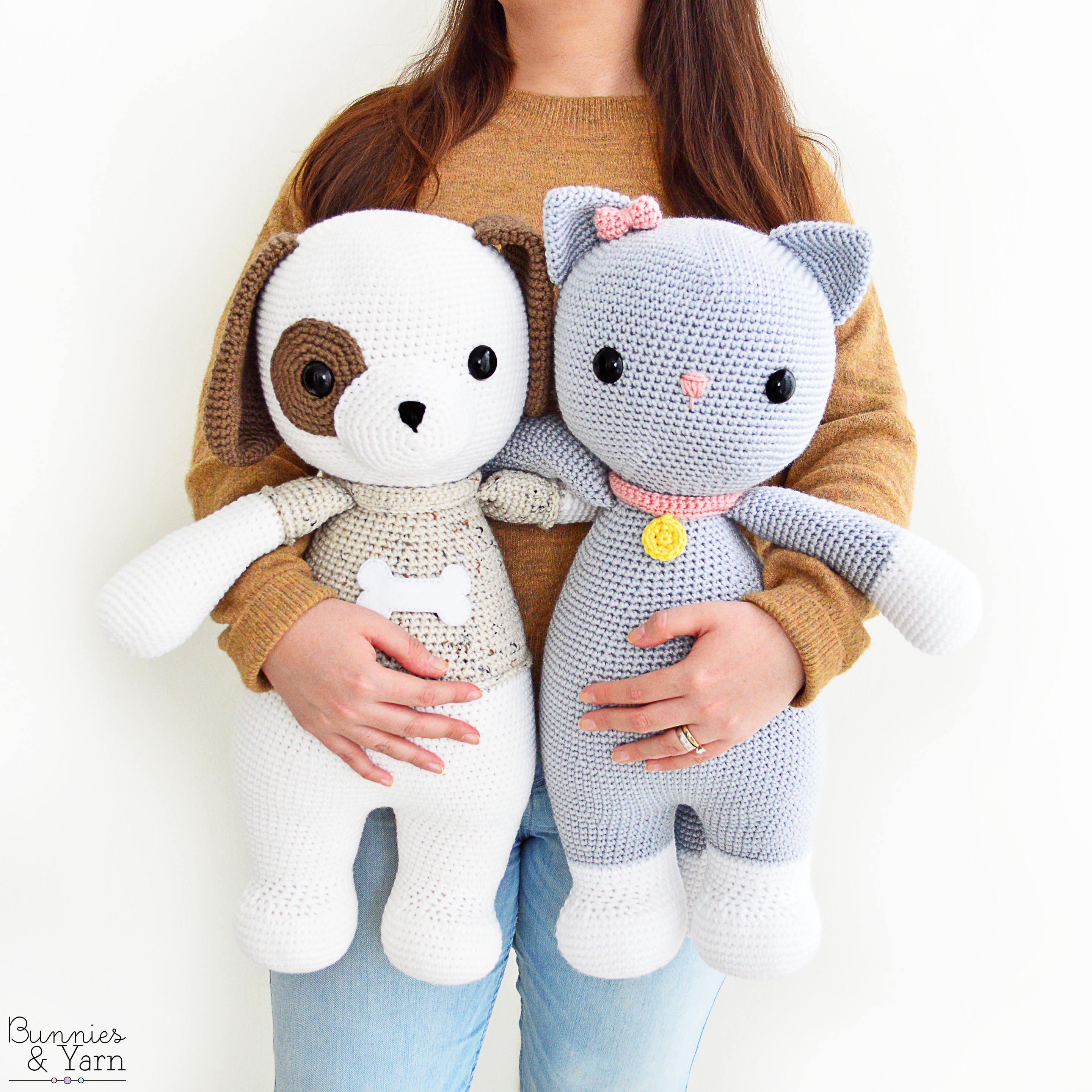 TWO CROCHET PATTERNS in English and Spanish Thomas the Dog Etsy