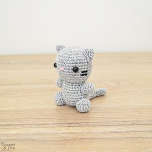Katt - Baby #12 - Virkmönster för kattungar på engelska - Babykollektion - Amigurumi - Direkt PDF-nedladdning bild 5