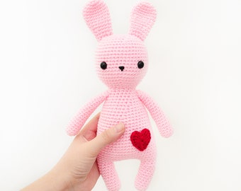 Amigurumi Crochet Pattern Honey the Bunny Rabbit Doll ENGLISH ONLY 