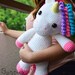 CROCHET PATTERN in English and Spanish - Mimi the Friendly Unicorn - 15'/38 cm. tall - Animal Amigurumi - Kids Toy - Instant PDF Download 