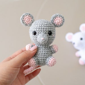 Mouse Baby 37 Digital Crochet Pattern in English Instant PDF Download image 3