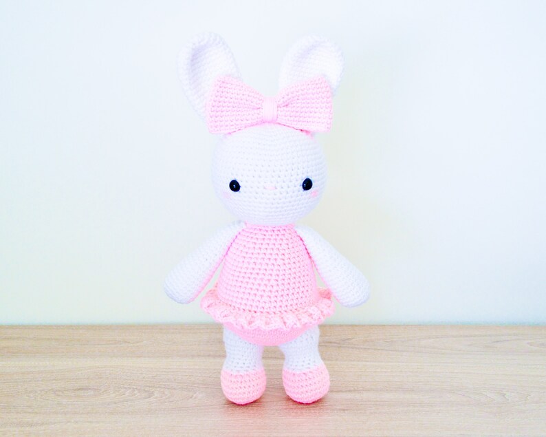 CROCHET PATTERN in English Laurie the Ballerina Bunny Etsy