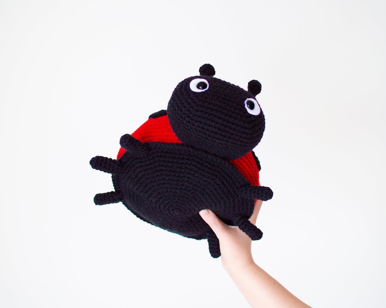 Ruby the Friendly Ladybug Crochet Pattern in English Amigurumi Pattern Instant PDF Download image 9