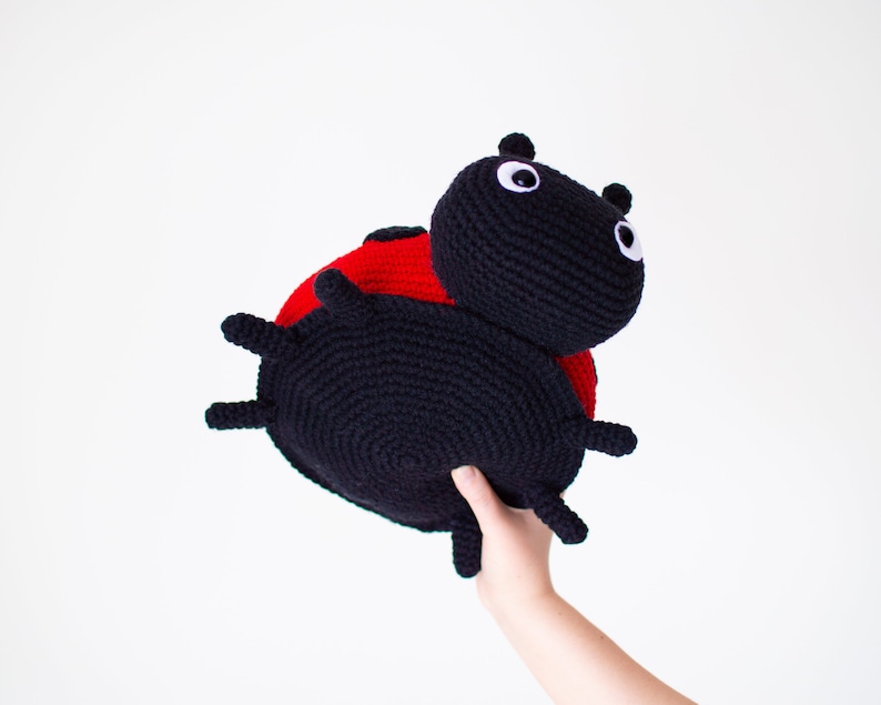 Ruby the Friendly Ladybug Crochet Pattern in English Amigurumi Pattern Instant PDF Download image 3