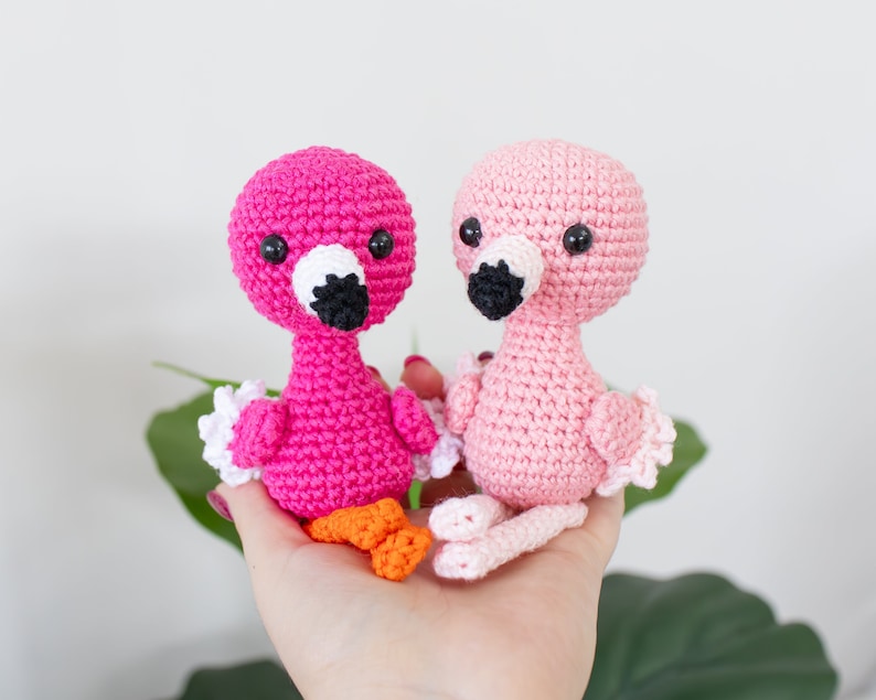 Flamingo Baby 32 Digital Crochet Pattern in English Instant PDF Download image 1