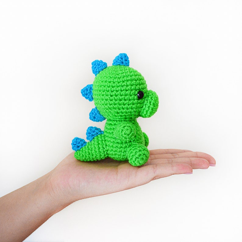 Dinosaur Baby 5 Digital Crochet Pattern in English Instant PDF Download image 4