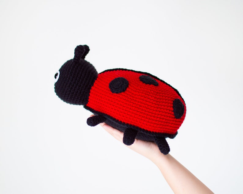 Ruby the Friendly Ladybug Crochet Pattern in English Amigurumi Pattern Instant PDF Download image 7