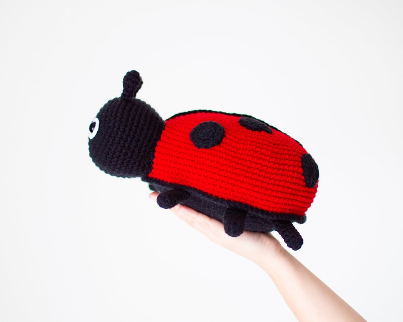 Ruby the Friendly Ladybug Crochet Pattern in English Amigurumi Pattern Instant PDF Download image 4