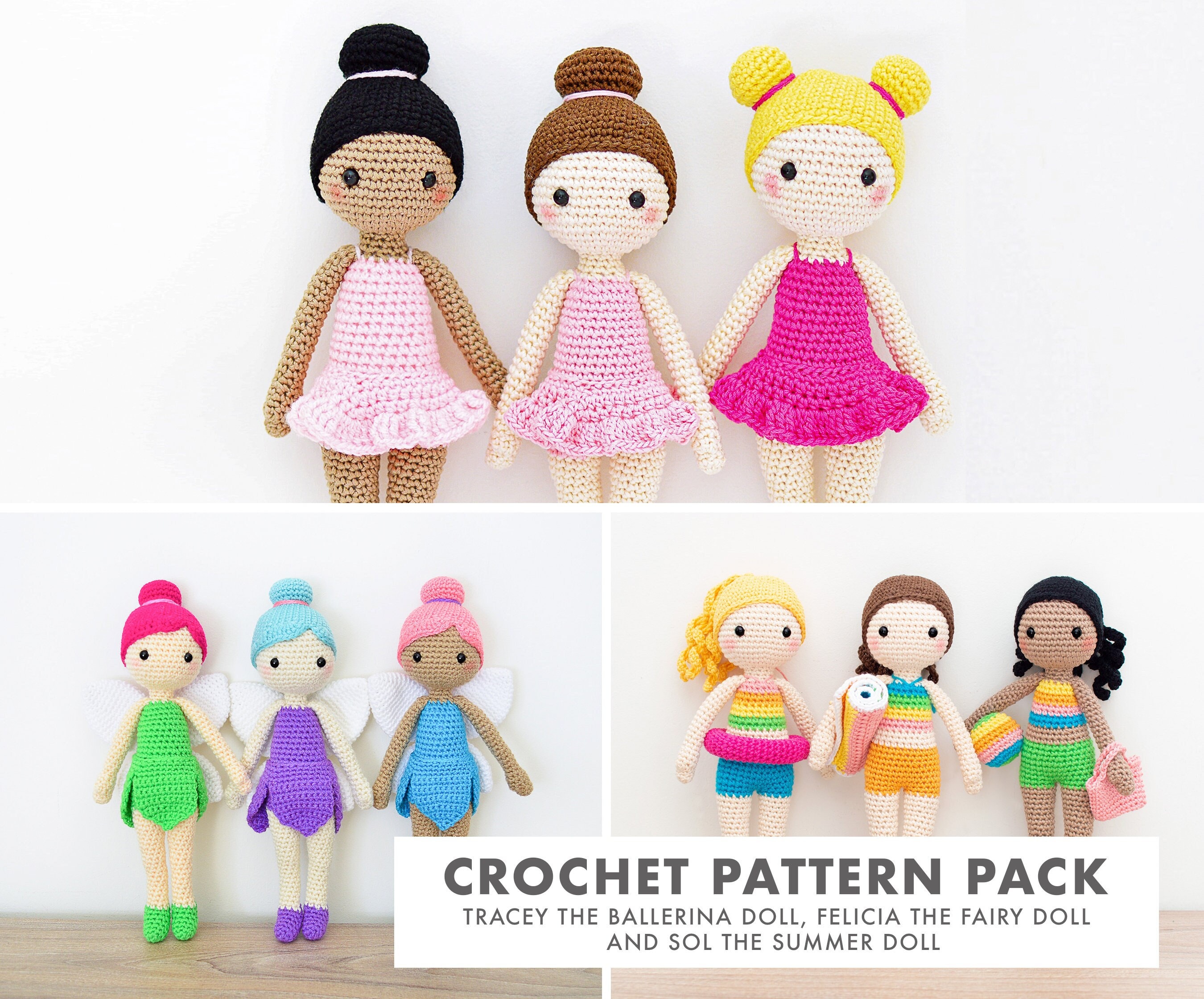 Yves Small Crochet Doll: Crochet pattern