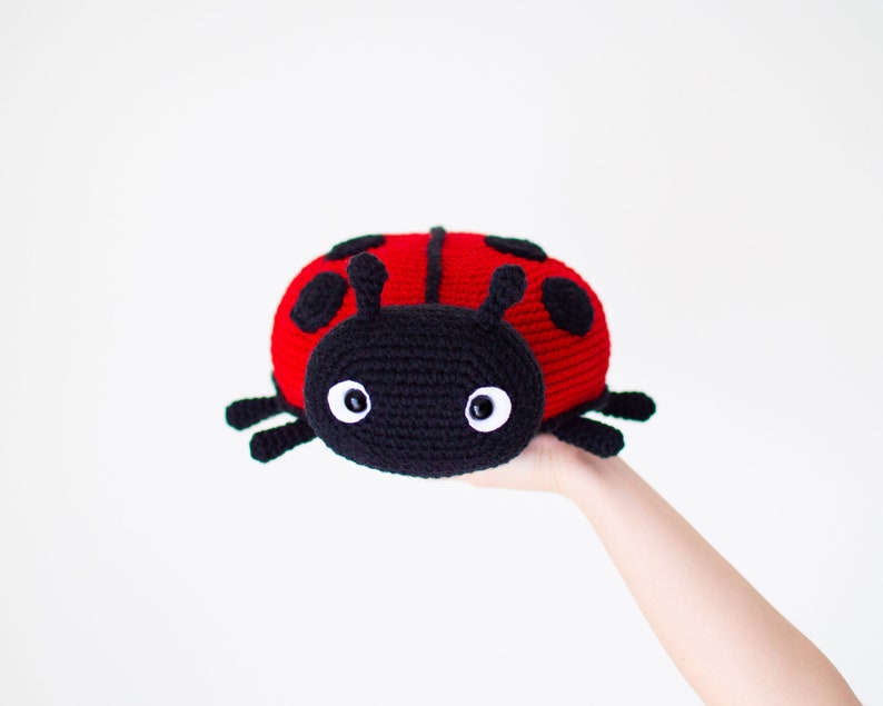 Ruby the Friendly Ladybug Crochet Pattern in English Amigurumi Pattern Instant PDF Download image 2