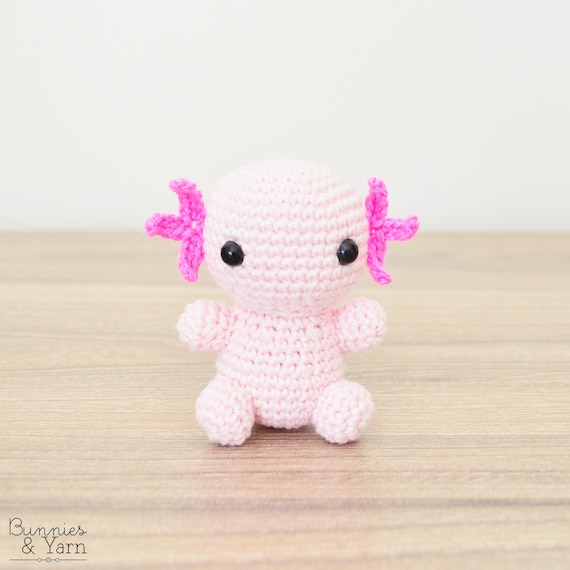 Crochet Pattern In English Axolotl Baby 15 Babies Etsy