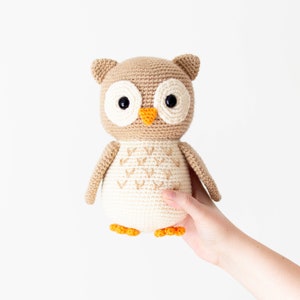 CROCHET PATTERN in English and Spanish Aldric the Lovely Owl Amigurumi Pattern Instant PDF Download image 3