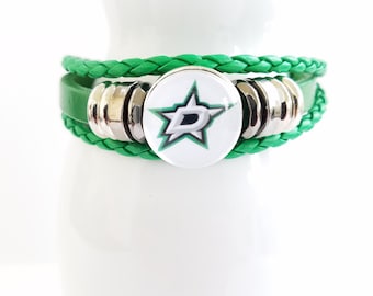 Dallas Stars w// Any Name Custom Italian Charm