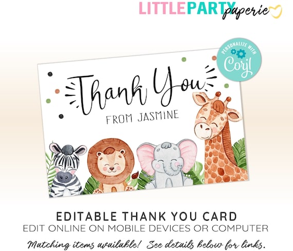 editable-safari-thank-you-card-template-jungle-safari-thank-you-card-greenery-corjl-template