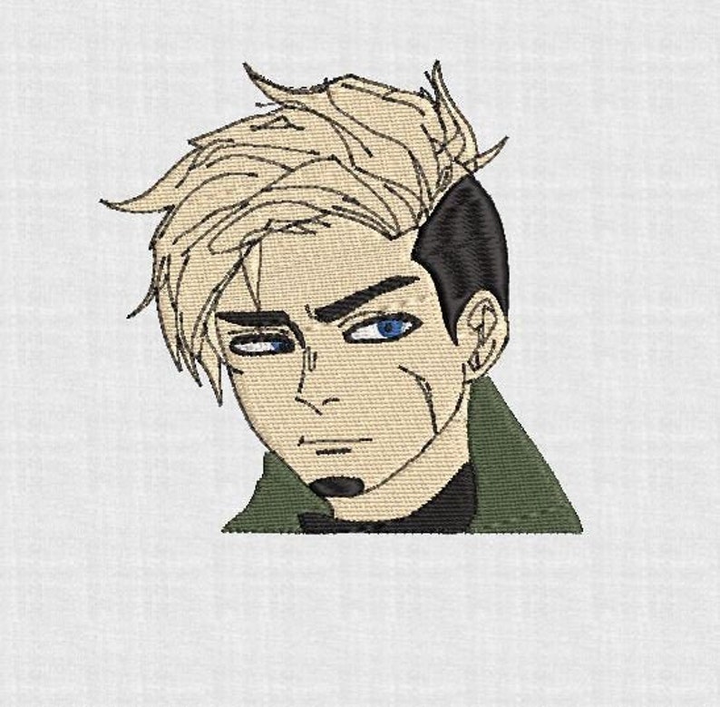 Embroidery Anime Boy-Digital Download Embriodery Anime