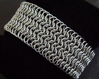 Single Color Chainmail Cuff